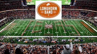 Pregame  OSU vs Texas  Big12 Championship  1222023  The University of Texas Longhorn Band 4K [upl. by Madelon]