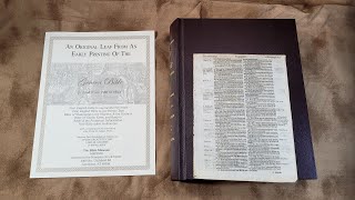 1560 Geneva Bible Regular Facsimile Edition [upl. by Retseh]