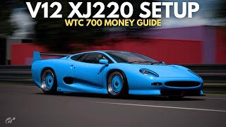 GT7 V12Swapped XJ220 Is A Money Grinding MONSTER [upl. by Mccormac52]