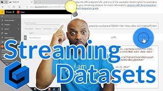 Create a Power BI streaming dataset for realtime dashboards [upl. by Yrrok408]