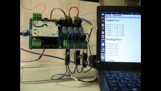 Arduino web server with Bmini Ethernet relay shield [upl. by Palocz]