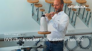 DVS the check socket  fabrication – Tutorial 26 │ Ottobock [upl. by Bagley]