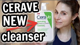 CeraVe NEW hydrating CREAM TO FOAM CLEANSER vs CeraVe Foaming amp CeraVe Hydrating Cleanser Dr Dray [upl. by Arraet815]