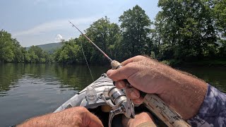 Fishing amp Kayaking Bald Eagle Creek  Central PA [upl. by Itsim789]