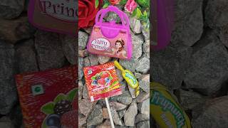 Mixed berry pop amp frupunch banana with princess gems lollipop shorts lollipop candy [upl. by Bolger550]