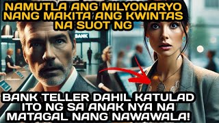 NAMUTLA ANG MILYONARYO NANG MAKITA ANG KWINTAS NA SUOT NG BANK TELLER KATULAD ITO NG SA NAWAWALA [upl. by Edgard]