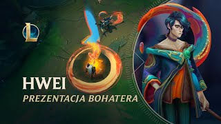 Prezentacja bohatera Hwei  Rozgrywka  LeagueOfLegends Polska [upl. by Natalia262]