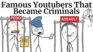 Famous Youtubers That Became Criminals [upl. by Diley]