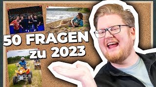 So viel PASSIERT in 2023  50 Fragen zu 2023 [upl. by Eelirem]