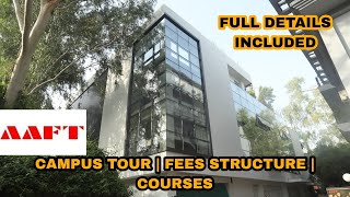 AAFT NOIDA CAMPUS TOUR  FEE STRUCTURE  EXPERIENCE  COURSES  Full detailed vlog 😍 [upl. by Eciruam]