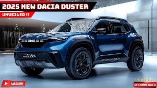 Unveiling The New 2025 Dacia Duster A FamilyFriendly SUV with a Touch of Ruggedness [upl. by Haskel]