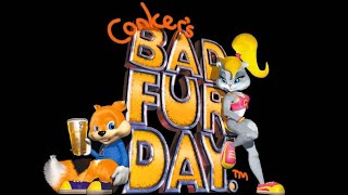 Conkers Bad Fur Day Full Gameplay Walkthrough Longplay [upl. by Aushoj]