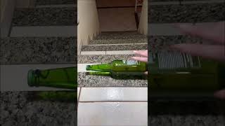 Glass Bottles Drop Test Durability Under the Impact🍾shorts [upl. by Columba]