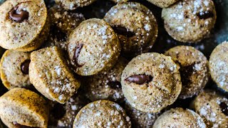 How to make GlutenFree Hazelnut Financiers and Dark Chocolate Ganache [upl. by Attaynik948]