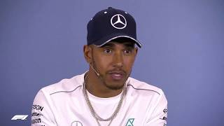 2018 British Grand Prix Press Conference Highlights [upl. by Llorre889]