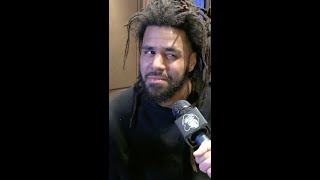 Nardwuar leaves JCole speechless jcole nardwuar shorts [upl. by Kilmarx714]