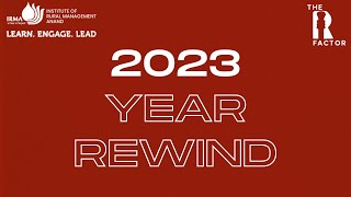 IRMA  2023 Year Rewind [upl. by Benita917]