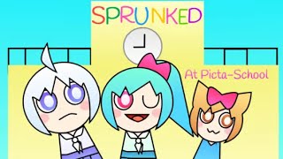 Sprunked at Picta School  Sprunki 2025 [upl. by Ecnarual]