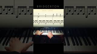 Bridgerton  Main Theme Piano Sheet Music pianocover [upl. by Annunciata798]