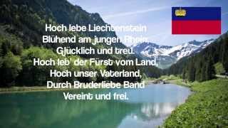 Liechtenstein national anthem  Oben am jungen Rhein [upl. by Samale330]