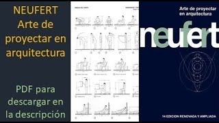 DESCARGAR Neufert  Arte de proyectar en arquitectura en PDF  libro completo medidas ergonomía 2023 [upl. by Nosnehpets]