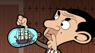 Mr Beans Ship In The Bottle  Mr Bean Animated Season 1  Full Episodes  Mr Bean Official [upl. by Neras]