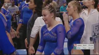 Jazmyn Foberg Florida  Floor Exercise 9825  Oklahoma at Florida 2018 [upl. by Case]