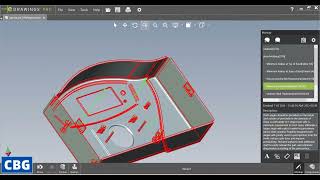 eDrawings Pro for DFM  Published from CreoNXSolidworksCATIA [upl. by Anilef]