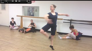 Emboité Turns ballet class tutorial intermediate [upl. by Charbonneau]