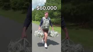 subscribe mrbeast funny military backpack comedy subscribe viralvideo automobile runner [upl. by Cinderella404]