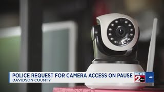 Metro Nashville police request for camera access on pause [upl. by Mogerly]