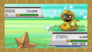 Shiny Arbok after 5732 Random Encounters in Pokémon SoulSilver [upl. by Phineas853]