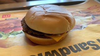 NEW McDonald’s Cheeseburger Review [upl. by Song48]