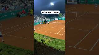 Daniel Altmaier shank vs Roberto Carballes Baena Seville Challenger 2024 tennis atpchallengertour [upl. by Arries]