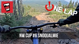 SNOQUALMIE Downhill POV  NW Cup 6 with Luke Strobel [upl. by Zippora]