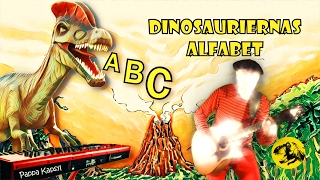 Dinosauriernas Alfabet  ABC sång amp video om dinosaurier för barn  Pappa Kapsyl  alfabetet ramsor [upl. by Christoper545]