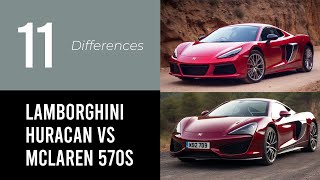 Lamborghini Huracan vs McLaren 570S [upl. by Catarina]