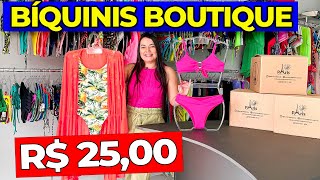 MODA PRAIA ESTILO BOUTIQUE EM GOIÂNIA  ATACADO LINDOS DEMAIS BIQUINIS MAIÔS E MAIS [upl. by Lletniuq]