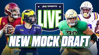 247Sports Live NEW NFL Mock Draft  Full First Round  CBS Sports Ryan Wilson Joins [upl. by Elletnohs]