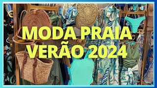 TENDÊNCIAS MODA PRAIA VERAO 2024 [upl. by Leuqcar570]