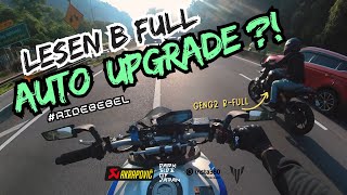 LESEN B FULL AUTO UPGRADE   RIDE BEBEL 001  MT09 V1 MOTOVLOG 4K [upl. by Philender]