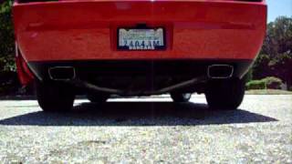 09 Dodge Challenger SRT8 Flowmaster Dual Exhaust [upl. by Jessalin]