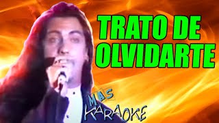 😎 TRATO DE OLVIDARTE 🟢 Chebere 🎤 MAS KARAOKE cuarteto [upl. by Yedsnil]