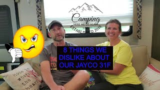 Things we dislike headaches about Jayco 31F Redhawk motorhome [upl. by Figueroa604]