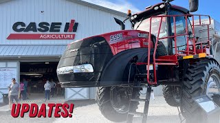 Updates to Case IH Patriot amp Trident Equipment — Boom Recirculation 4  1 Nozzle Bodie amp More [upl. by Thorbert46]