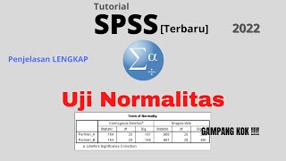 Cara Uji normalitas dengan SPSS lengkap Shapiro Wilk dan Kolmogorov Smirnov [upl. by Alphonso457]