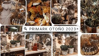 🍂PRIMARK OTOÑODecoración 🍁Octubre 2023 [upl. by Adigirb615]