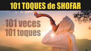 💛 101 veces 101 toques de SHOFAR · DERRUMBA MURALLAS internas y externas · SONIDO SANADOR · [upl. by Lassiter]