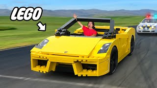 I Built A Life Size LEGO Lamborghini [upl. by Babita351]