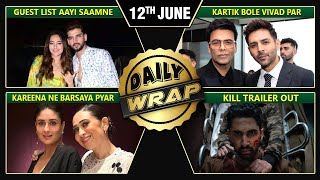 Kartik On Controversy With Karan SonakshiZaheer Wedding Guest List Kill Trailer  Top 10 News [upl. by Nahtannhoj]